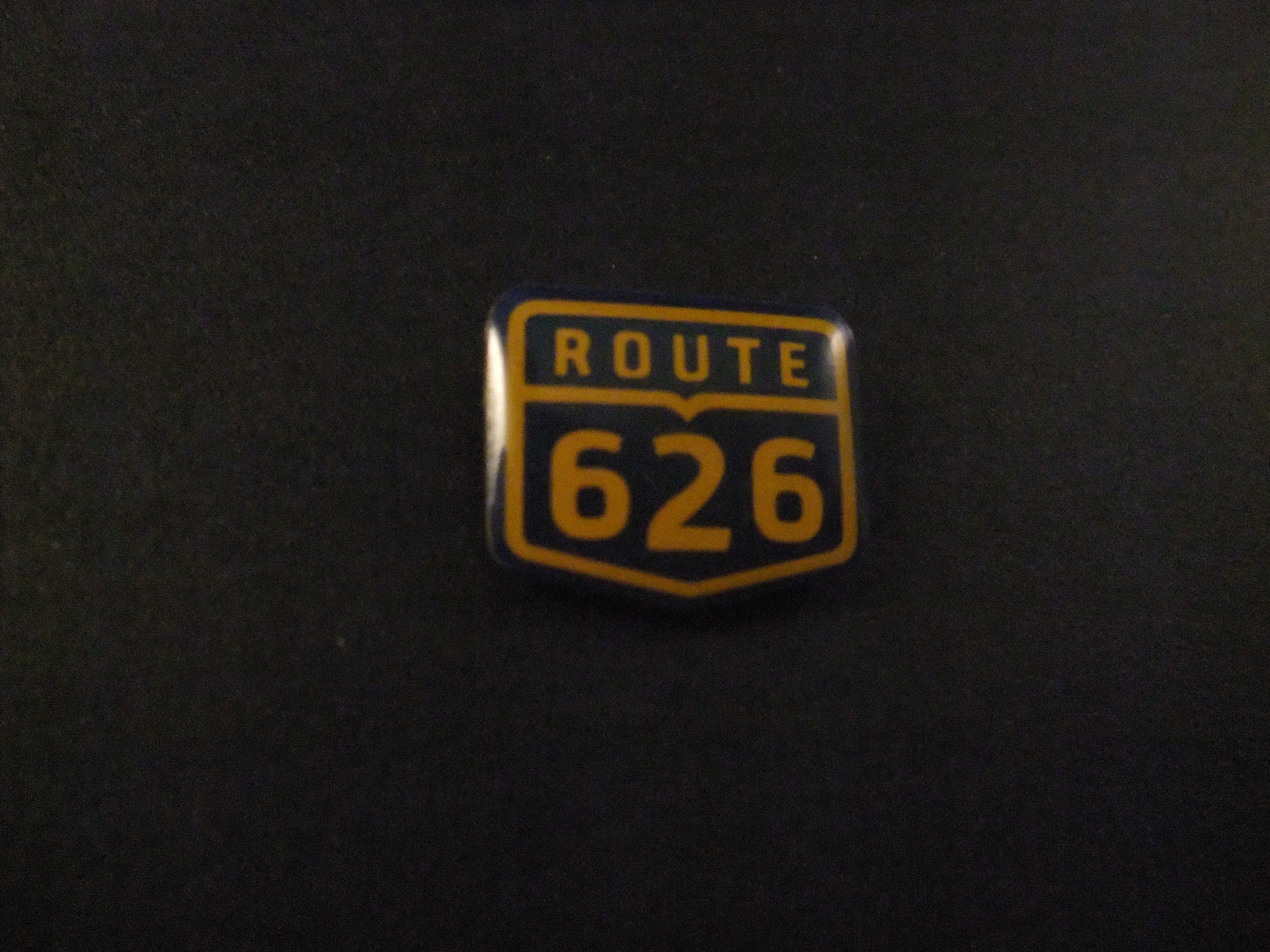 Route 626 onbekend
